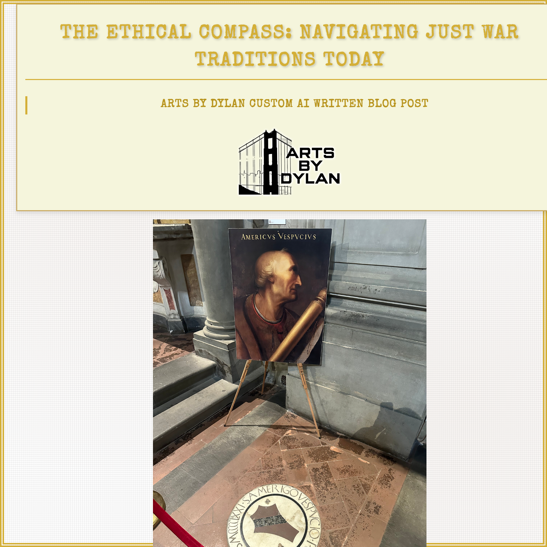 The Ethical Compass: Navigating Just War Traditions Today