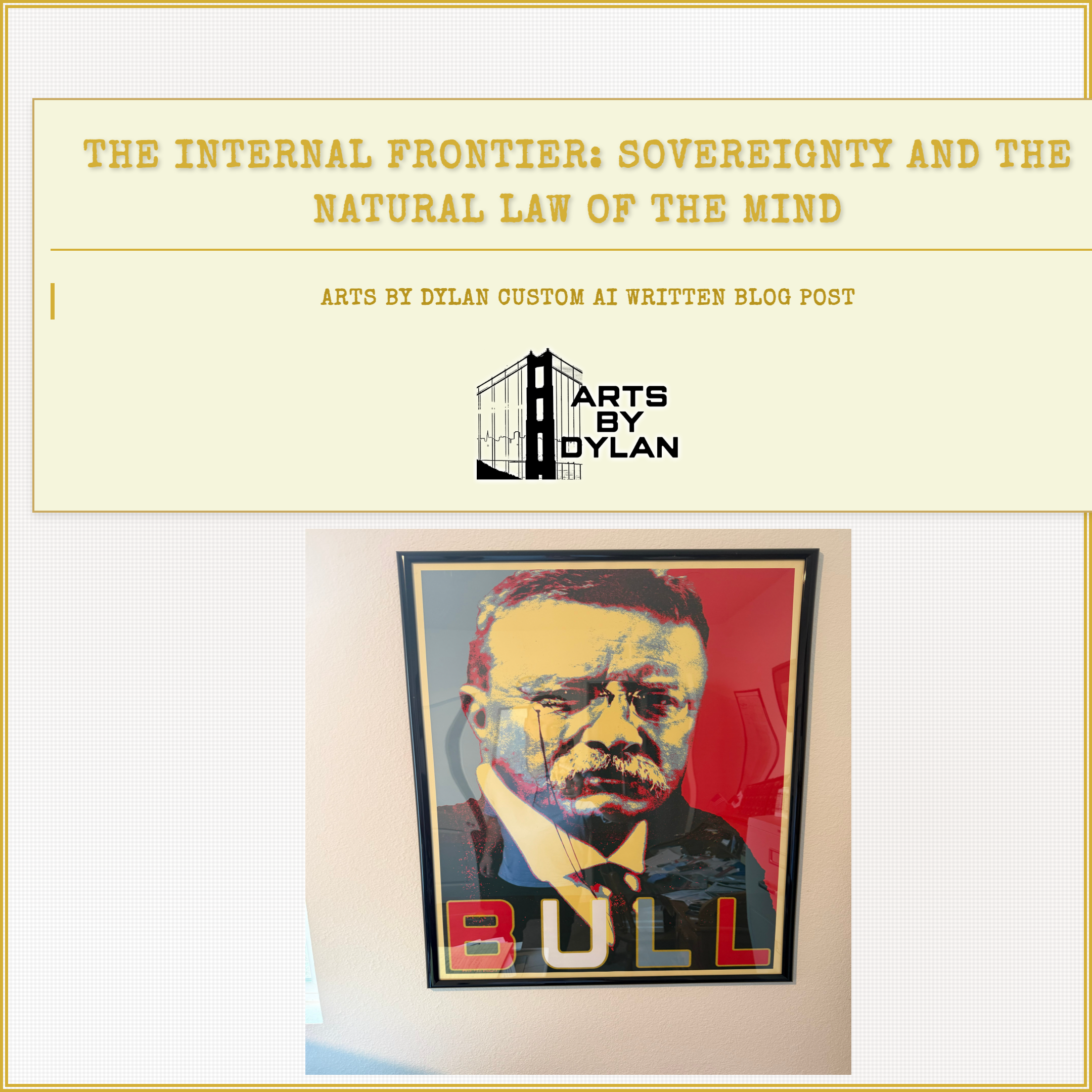 The Internal Frontier: Sovereignty and the Natural Law of the Mind