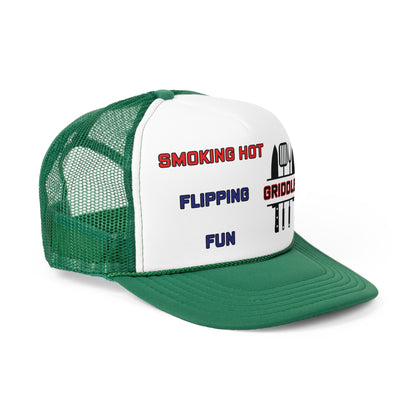 Smoking Hot, Flipping Fun Trucker Cap