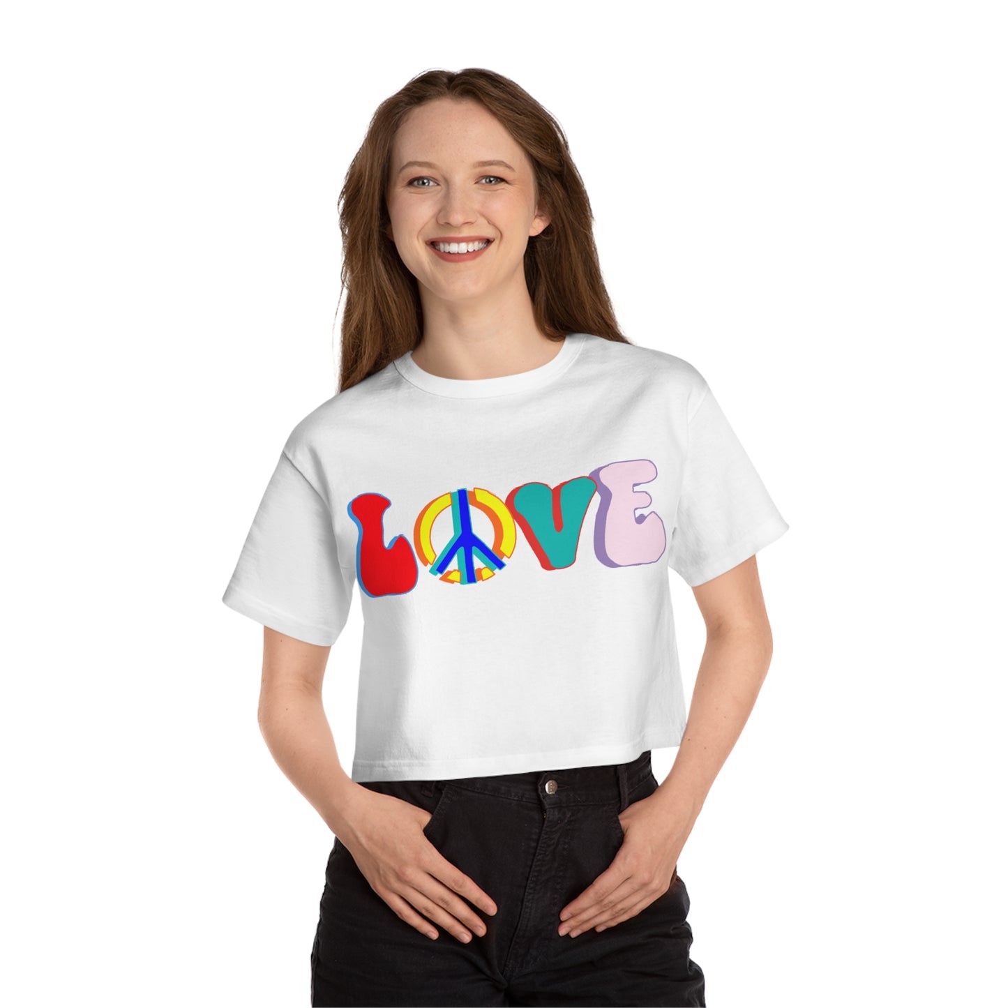 Love Women's Cropped T-Shirt