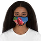 Rose II Polyester Face Mask