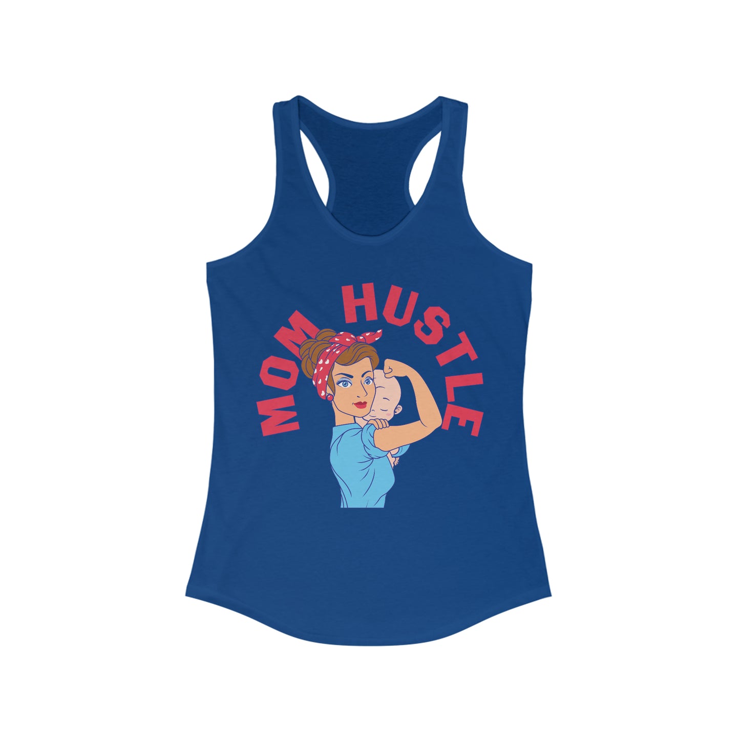 Mom Hustle Tank Top