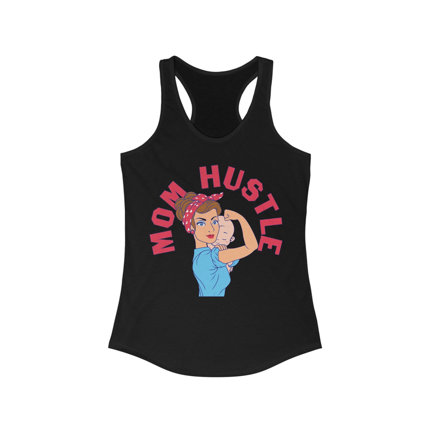 Mom Hustle Tank Top