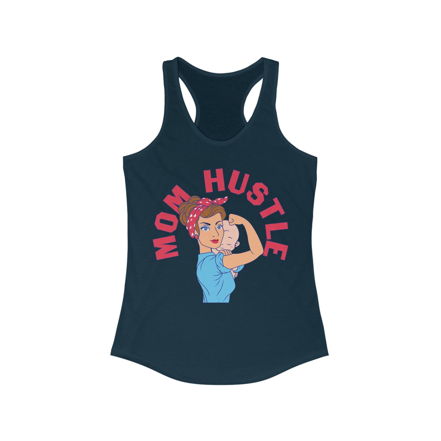 Mom Hustle Tank Top