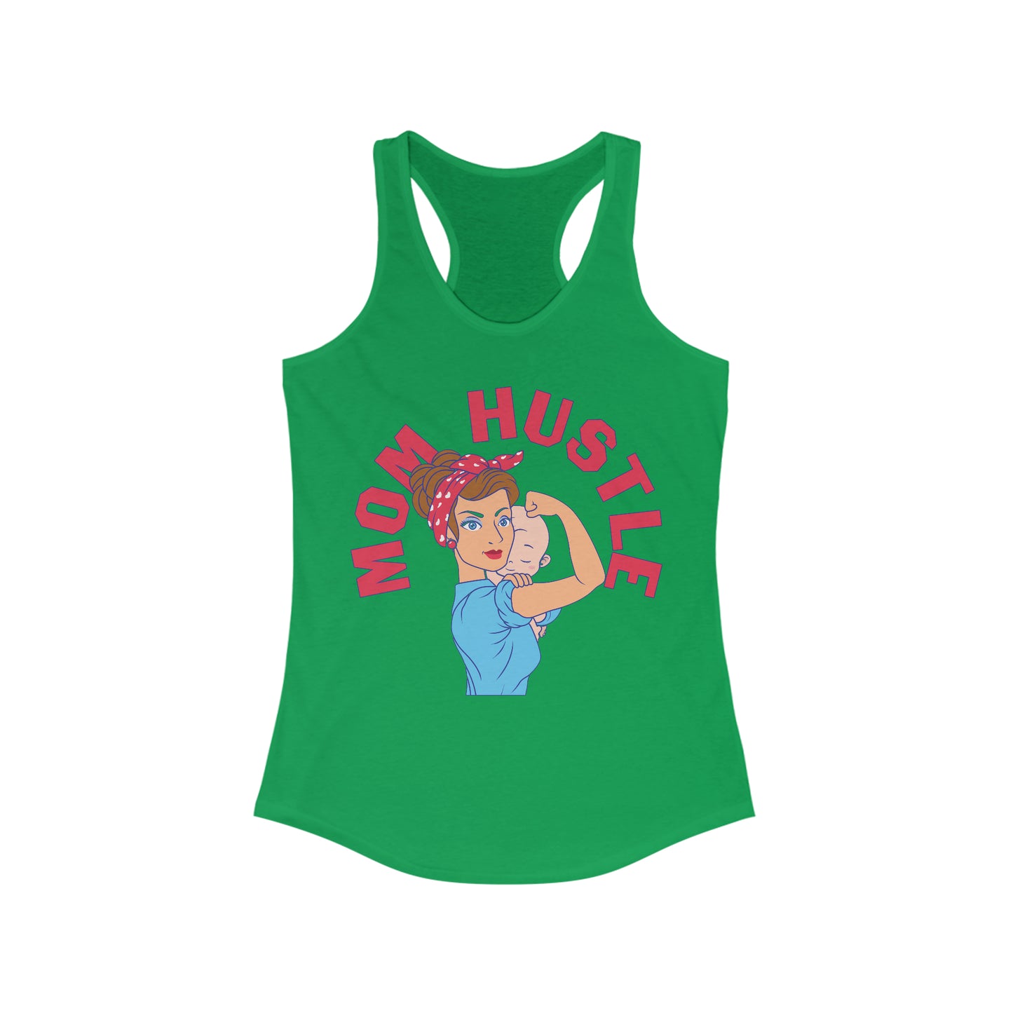 Mom Hustle Tank Top