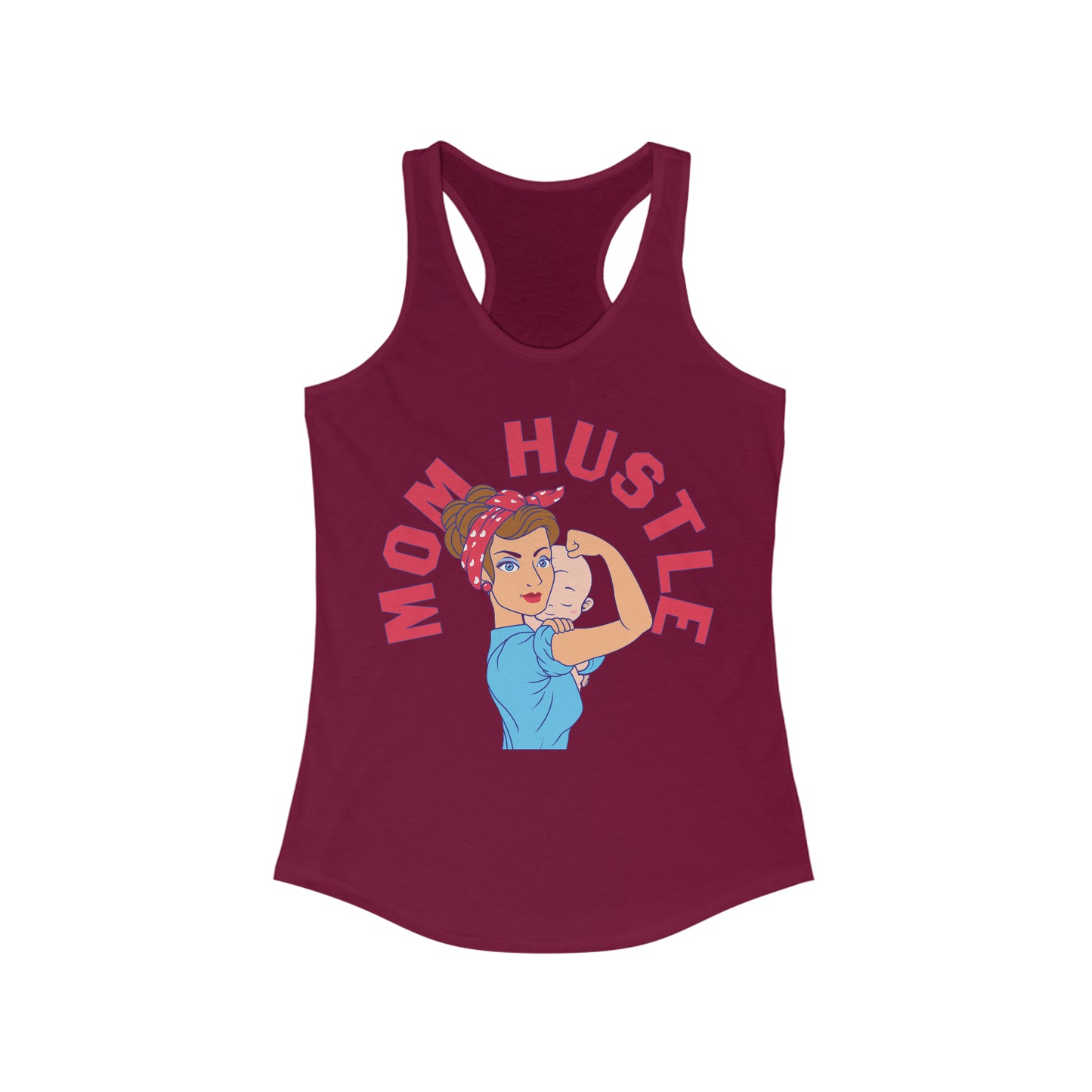 Mom Hustle Tank Top