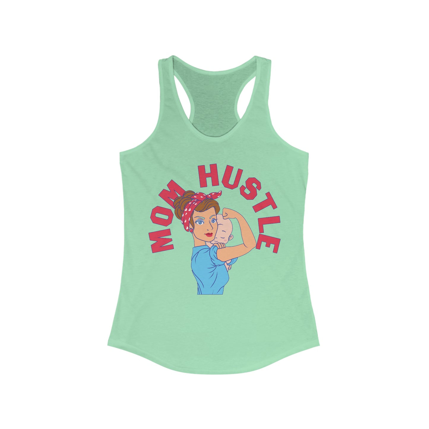 Mom Hustle Tank Top