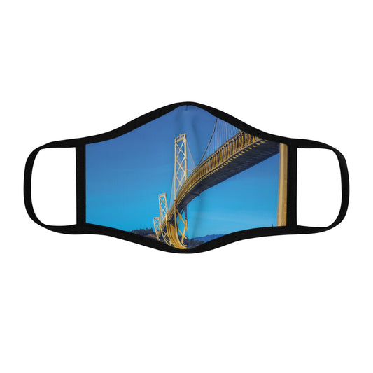 Bay Bridge Fitted Polyester Face Mask