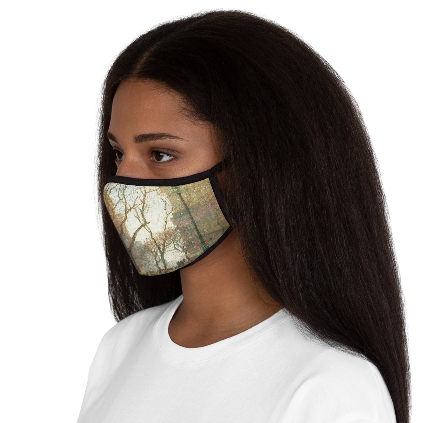 Madison Square Garden Fitted Polyester Face Mask