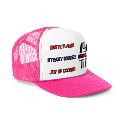 Ignite Flames, Steamy Squeeze, Joy of Cooking Trucker Cap