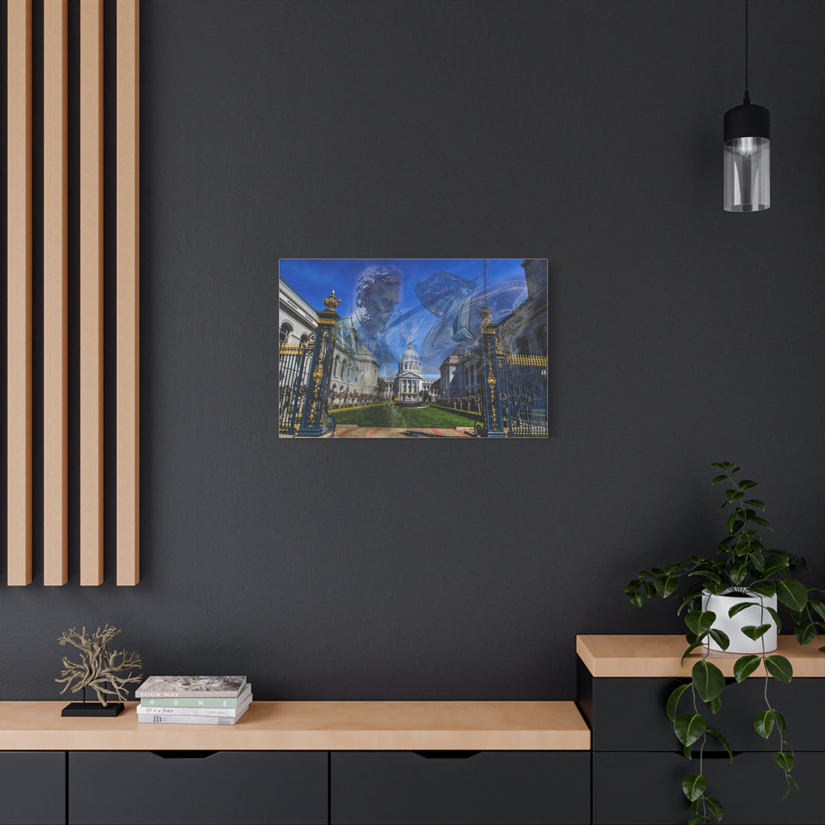 Un Charter: Fine Art Stretched Canvas