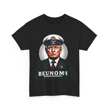 Mussolini Anti Donald Trump Tee