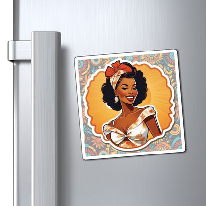 Juneteenth II Pin Up Girl Magnet