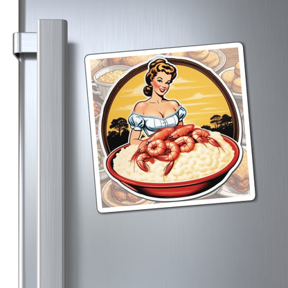 National Grits Day III Pin Up Girl Magnet