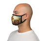 Washington Crossing the Delaware Fitted Polyester Face Mask