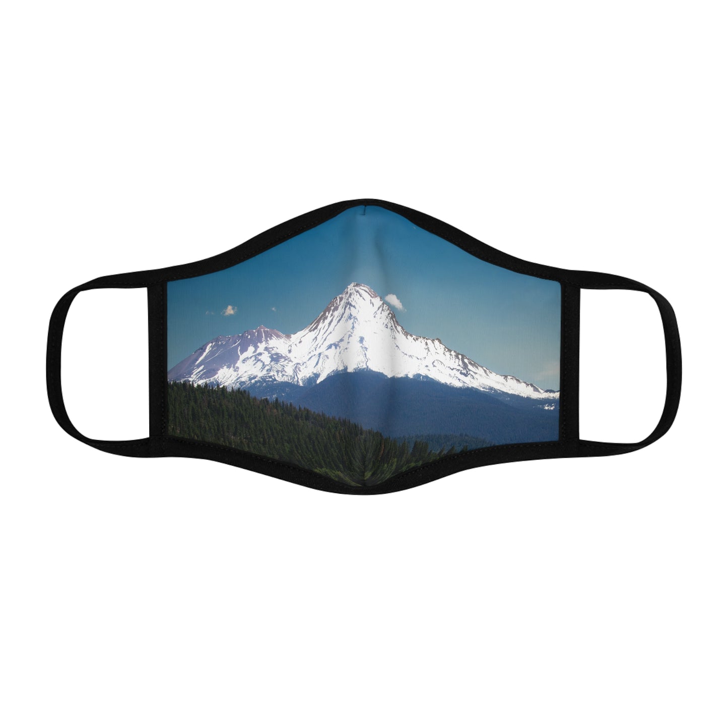 Mt. Shasta Highway Lake Siskiyou  Polyester Face Mask