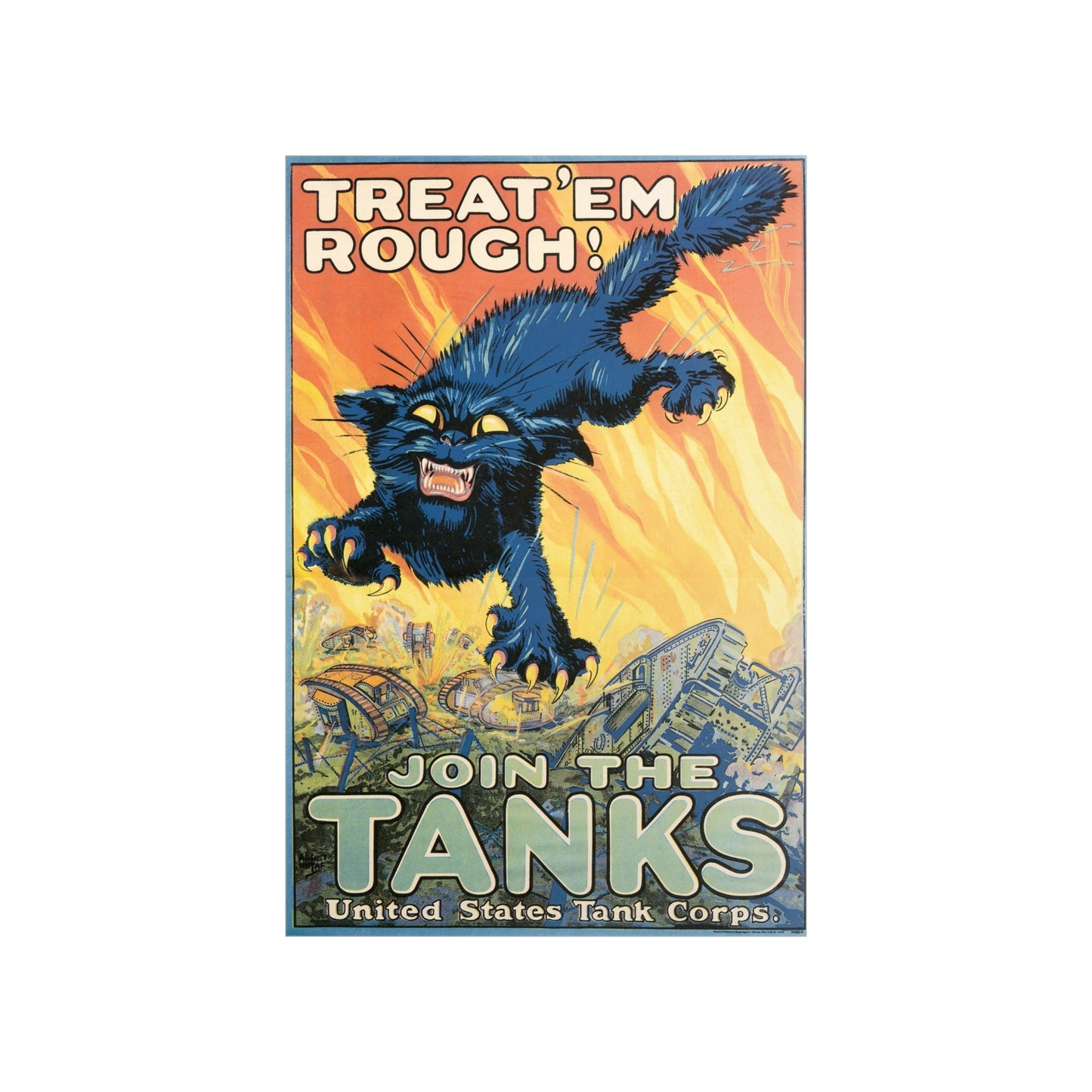 20th Century World Wars Poster: Tanks