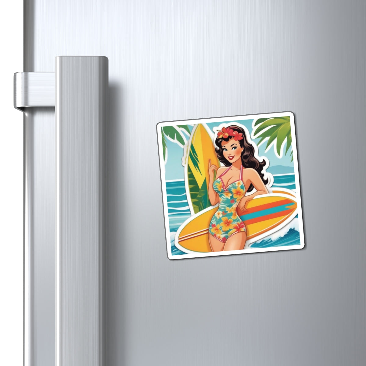 National Mango Day V Pin Up Girl Magnet