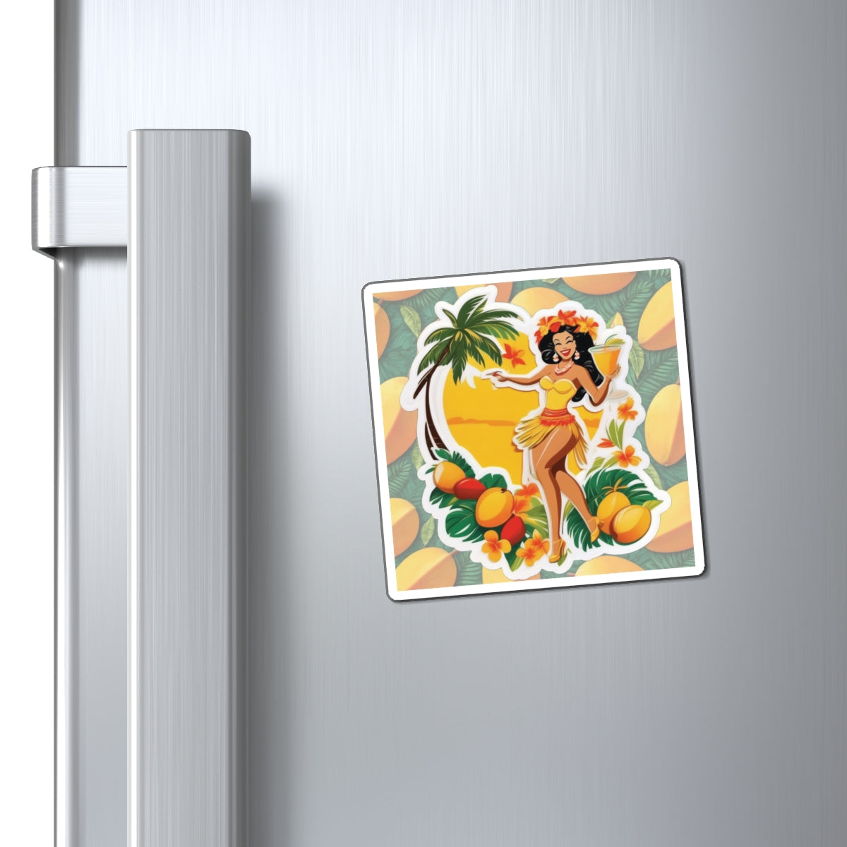 National Mango Day II Pin Up Girl Magnet