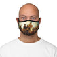 Washington Crossing the Delaware Fitted Polyester Face Mask