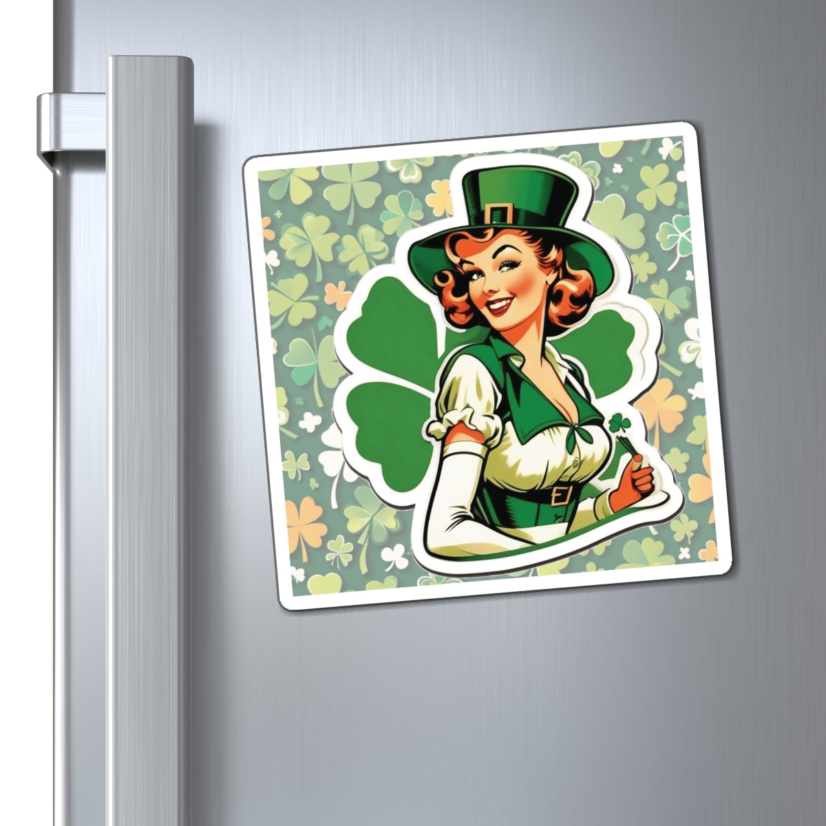 St. Patrick's Day II Pin Up Girl Magnet