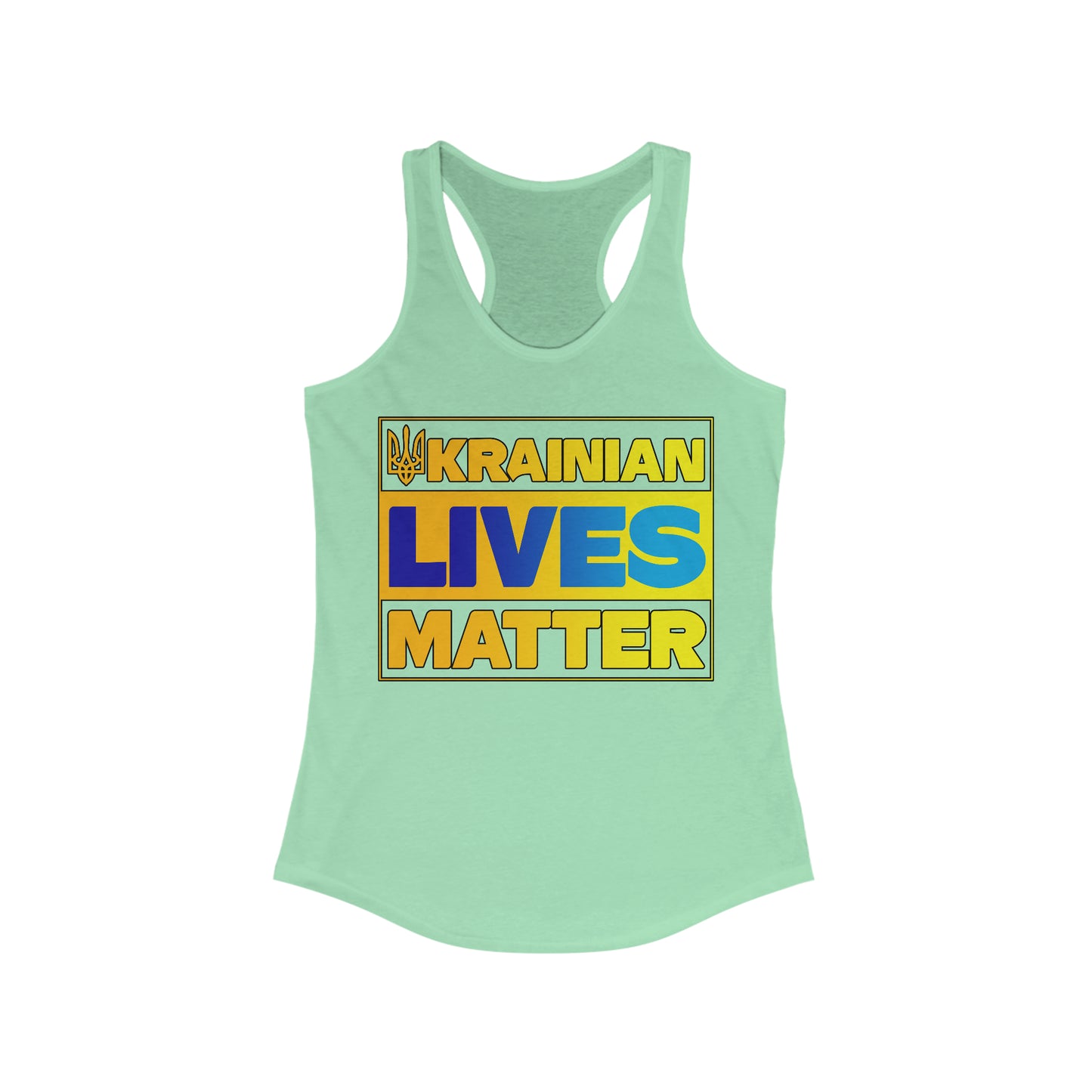 Ukrainian Lives Matter Tank Top