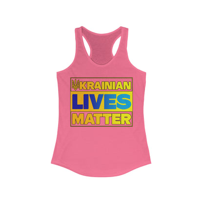 Ukrainian Lives Matter Tank Top