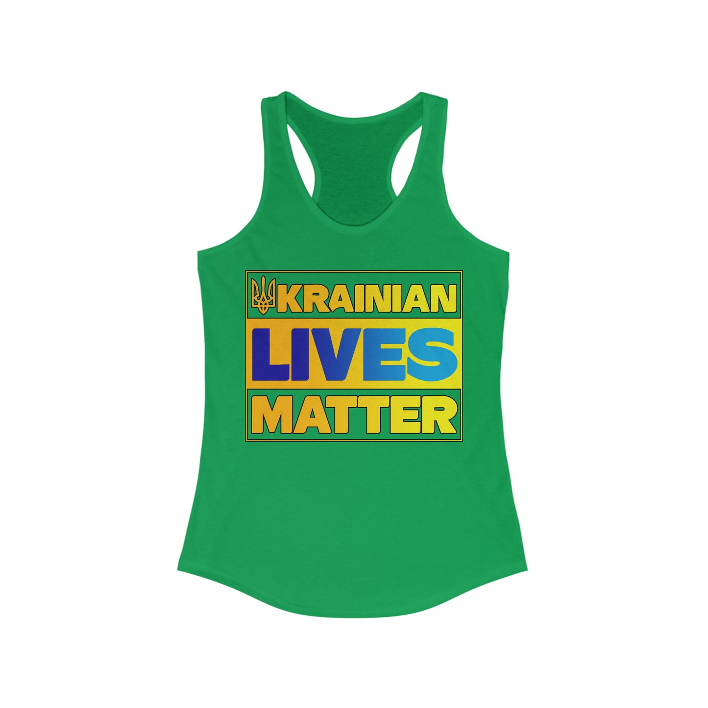 Ukrainian Lives Matter Tank Top