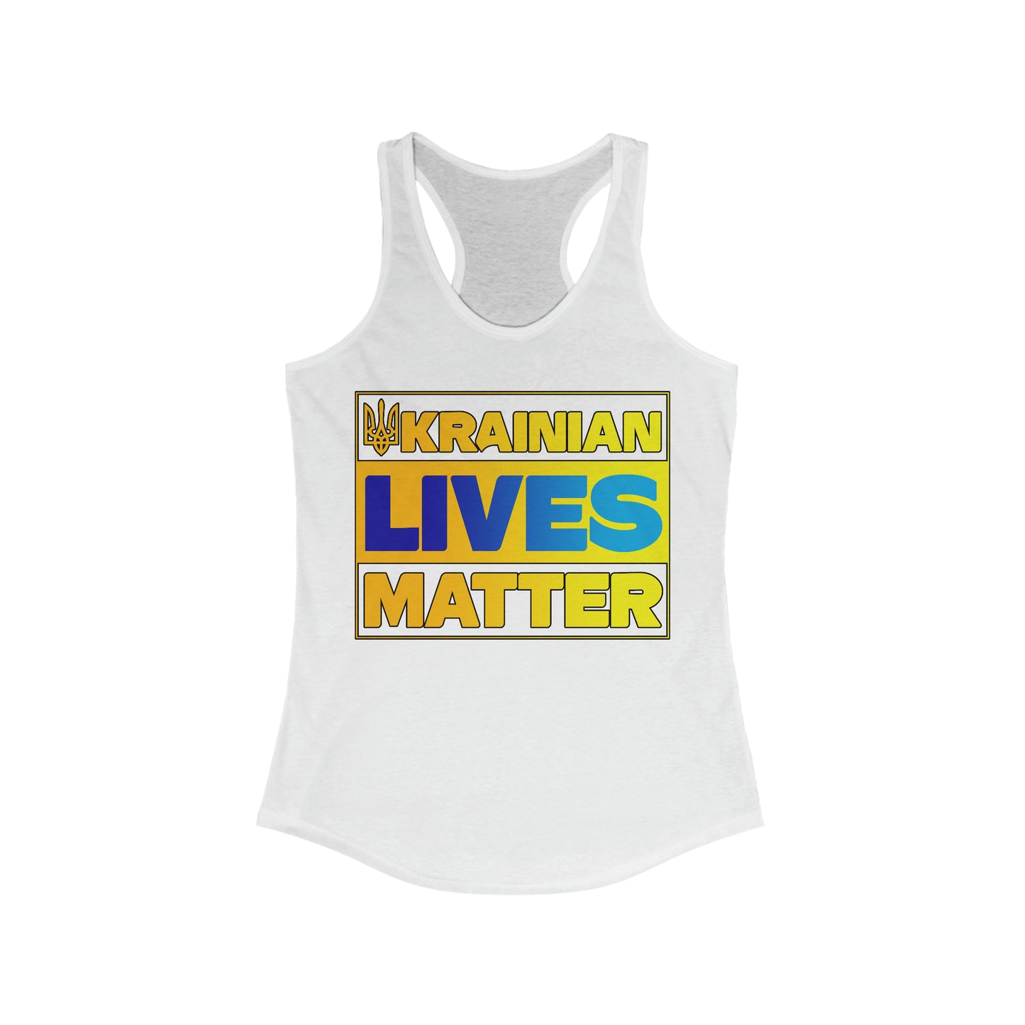 Ukrainian Lives Matter Tank Top