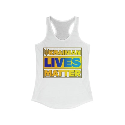 Ukrainian Lives Matter Tank Top