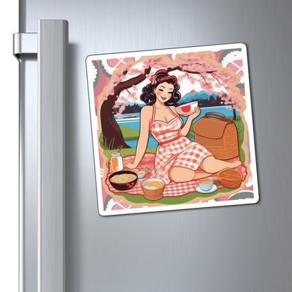 National Ramen Day II Pin Up Girl Magnet