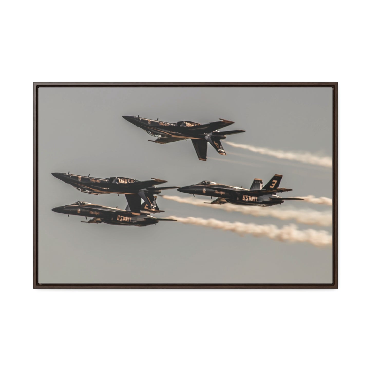 Arts by Dylan: Wings over Solano 2024 Blue Angels #2 Canvas