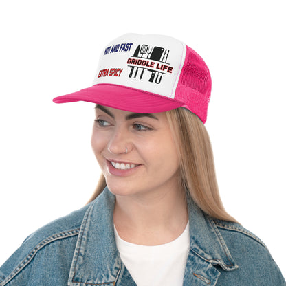 Hot and Fast, Extra Spicy Trucker Cap