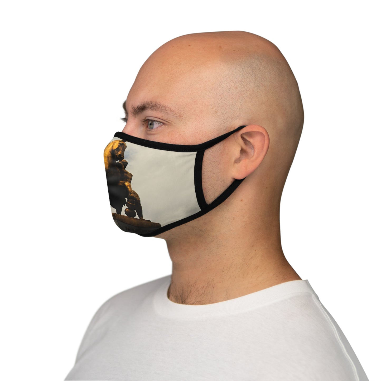 Memorial Bridge D.C Polyester Face Mask