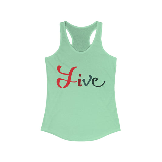 Live Women's Racerback Tank