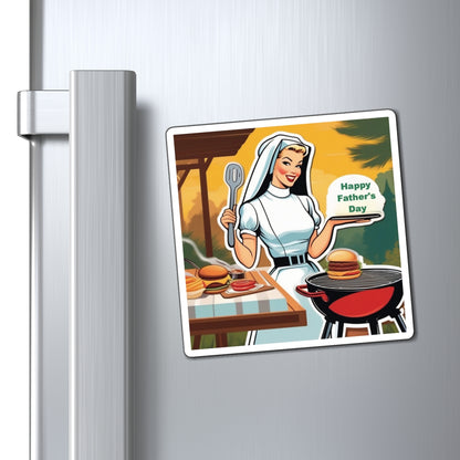 Father's Day II Pin Up Girl Magnet