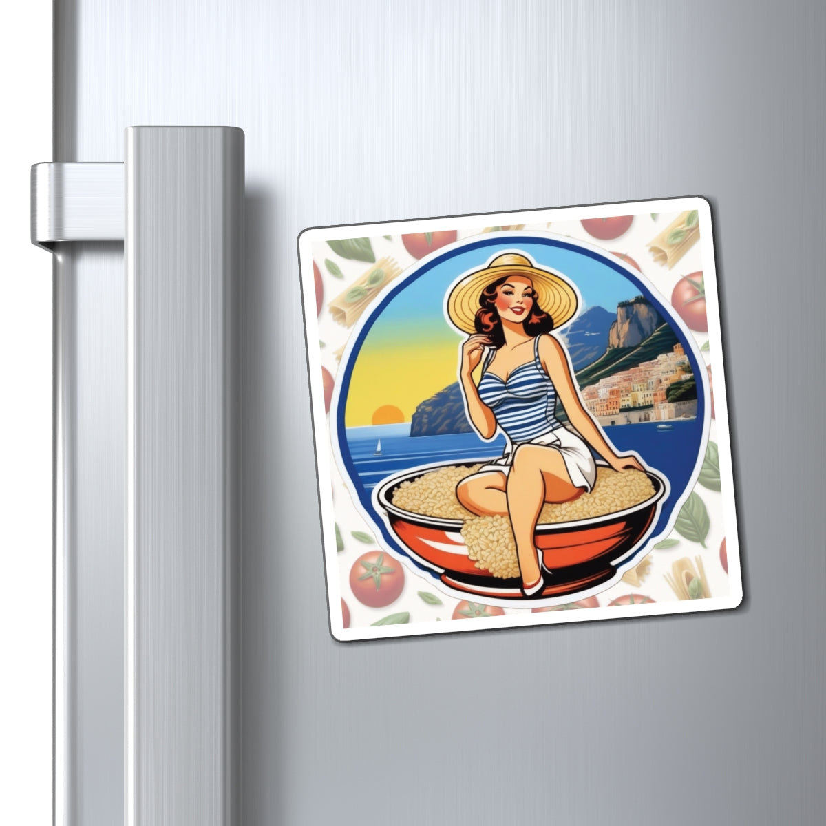 National Risotto Day IV Pin Up Girl Magnet