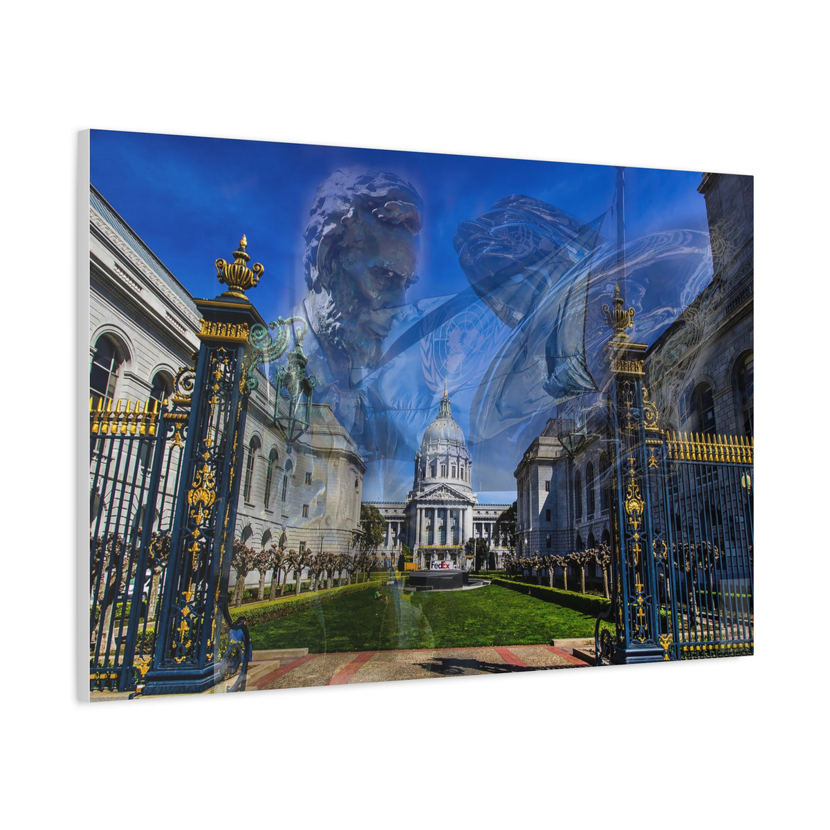 Un Charter: Fine Art Stretched Canvas