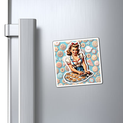 National Baking Cookies Day II Pin Up Girl Magnet