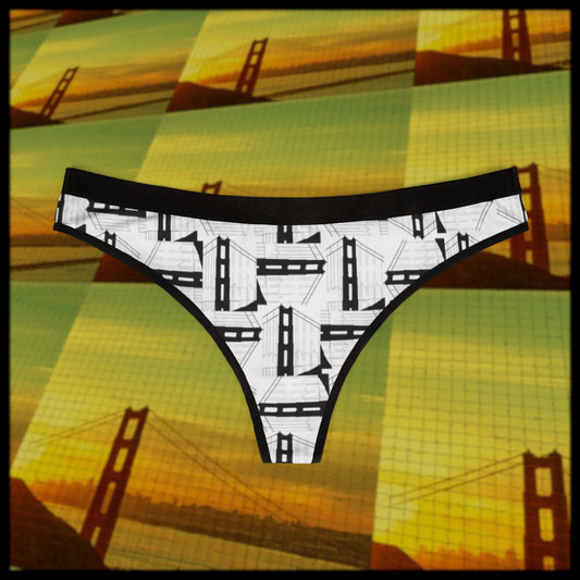 Golden Gate Bridge Women's Thong