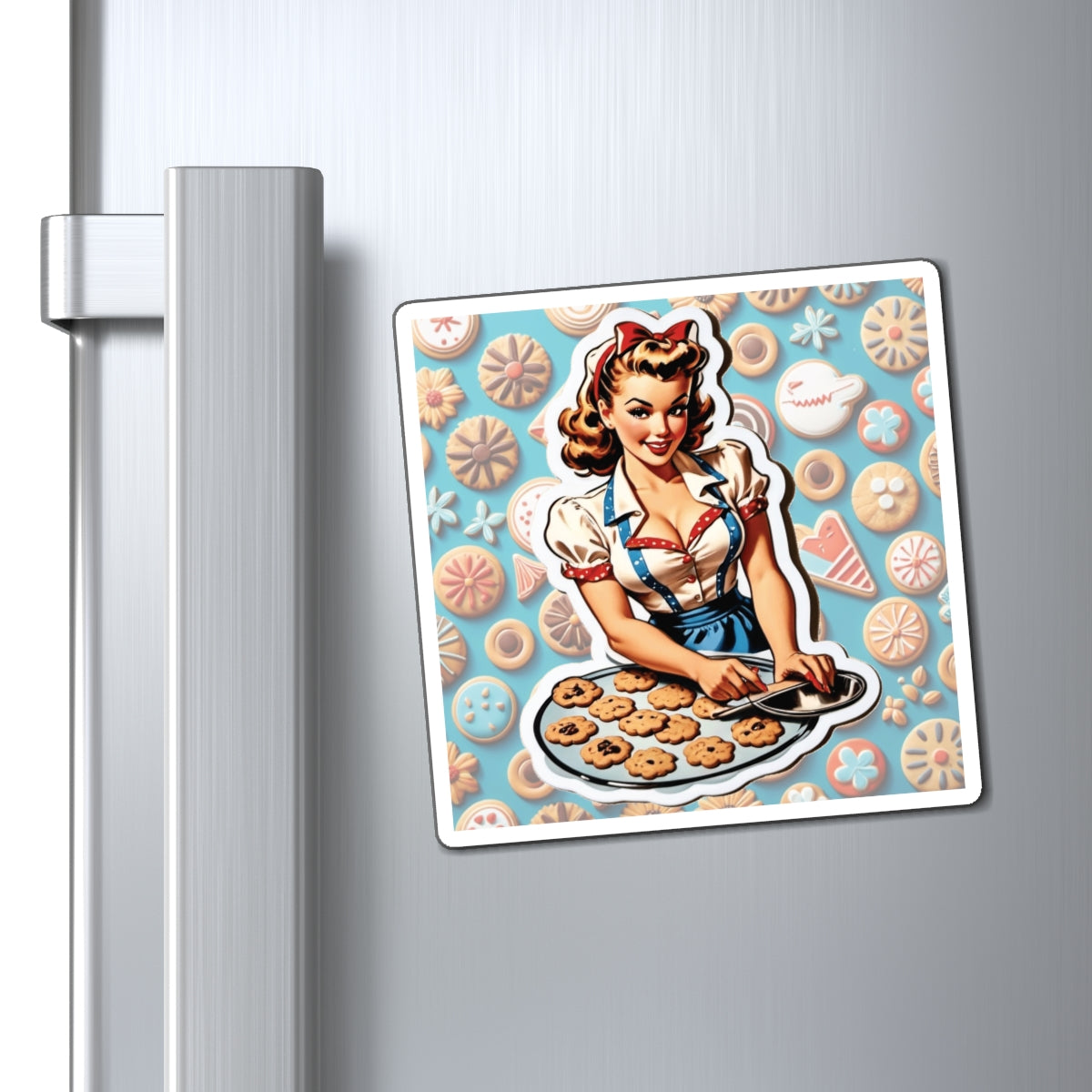 National Baking Cookies Day II Pin Up Girl Magnet