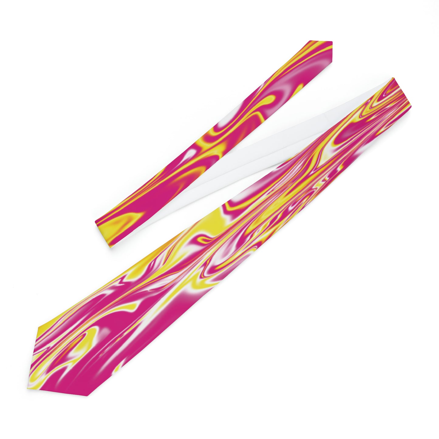 Pink/Yellow Necktie