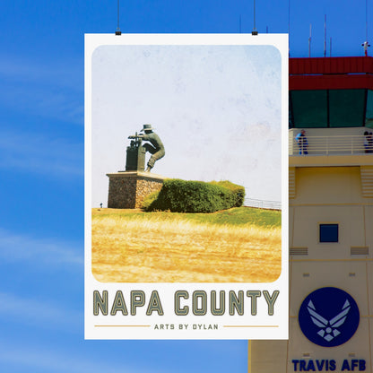 Arts by Dylan: Napa County Travel Poster