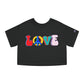 Love Women's Cropped T-Shirt