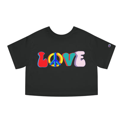 Love Women's Cropped T-Shirt