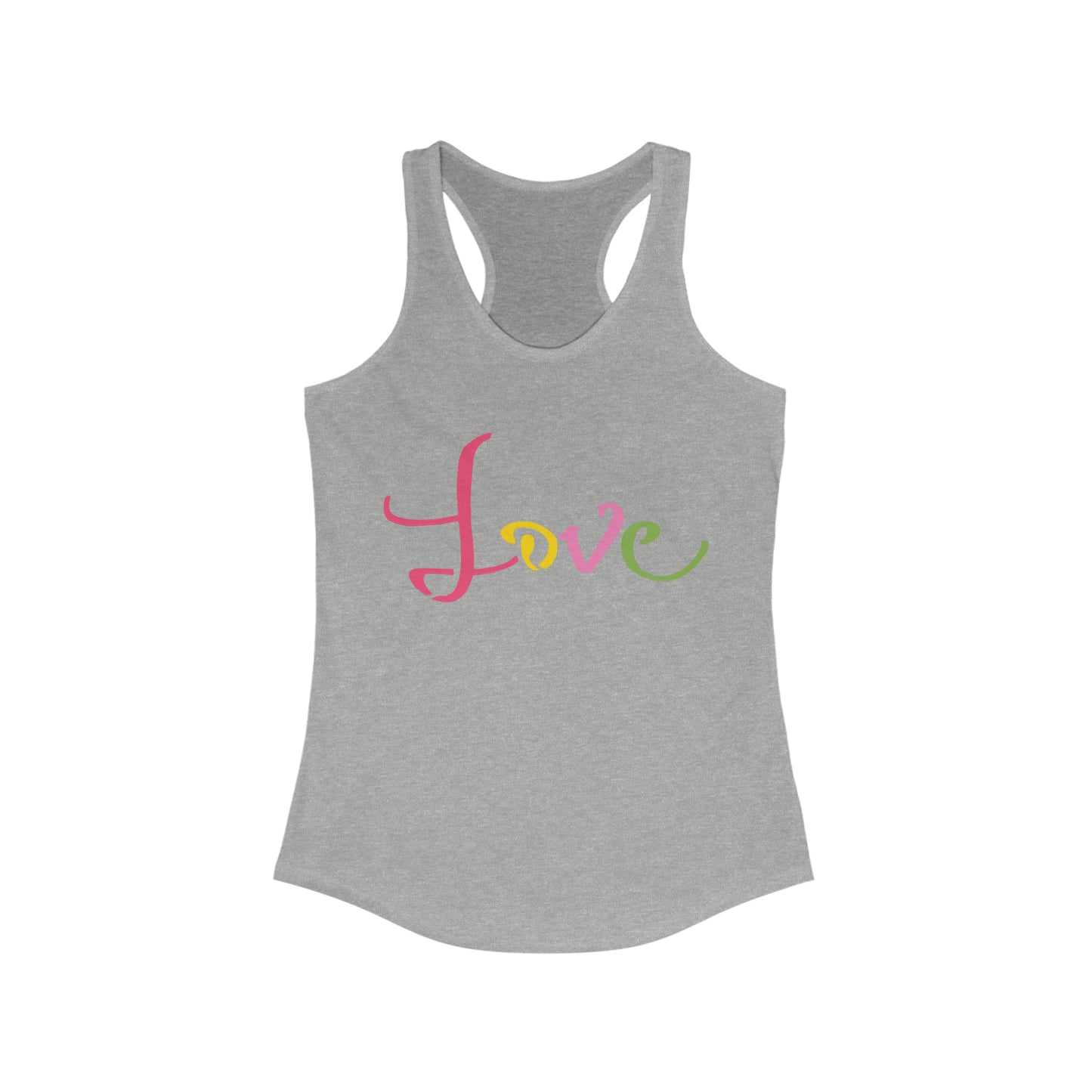 Love Women's Racerback Tank