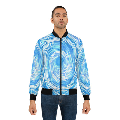 French Blues Bomber Jacket