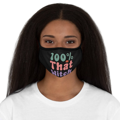 100% that Witch Fitted Polyester Face Mask