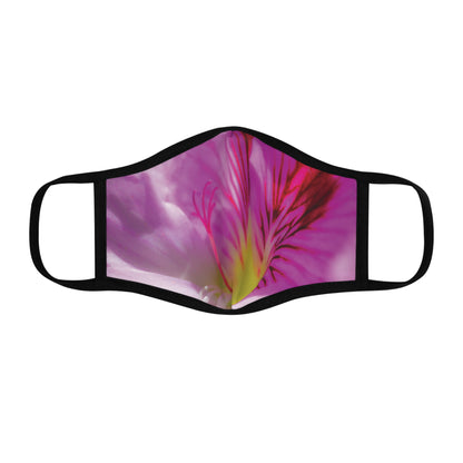 Flower II Fitted Polyester Face Mask