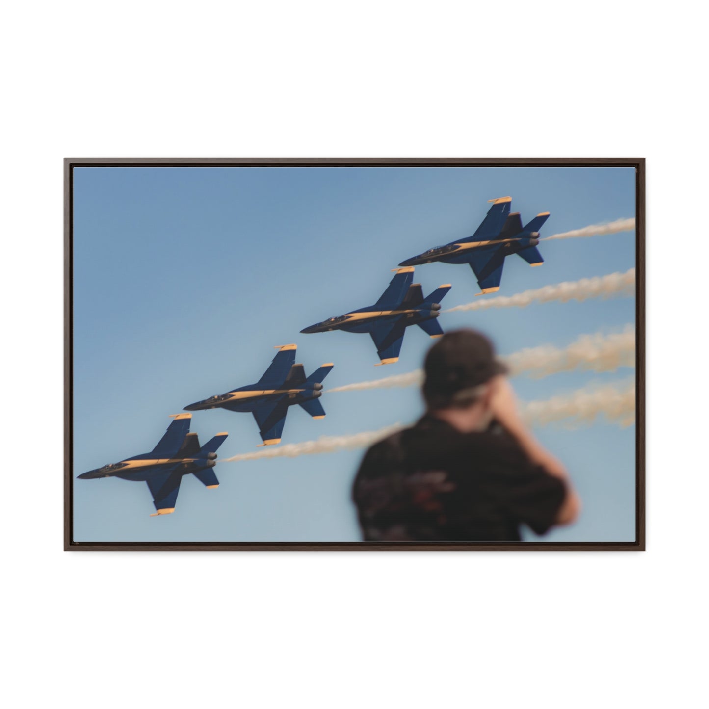 Arts by Dylan: Wings over Solano 2024 Blue Angels #1 Canvas